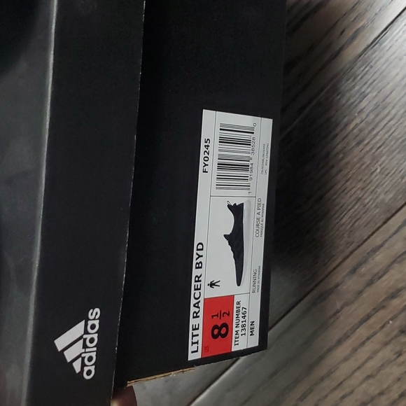 NIB Adidas Lite Racer Byd Men's Shoes - Picture 8 of 8